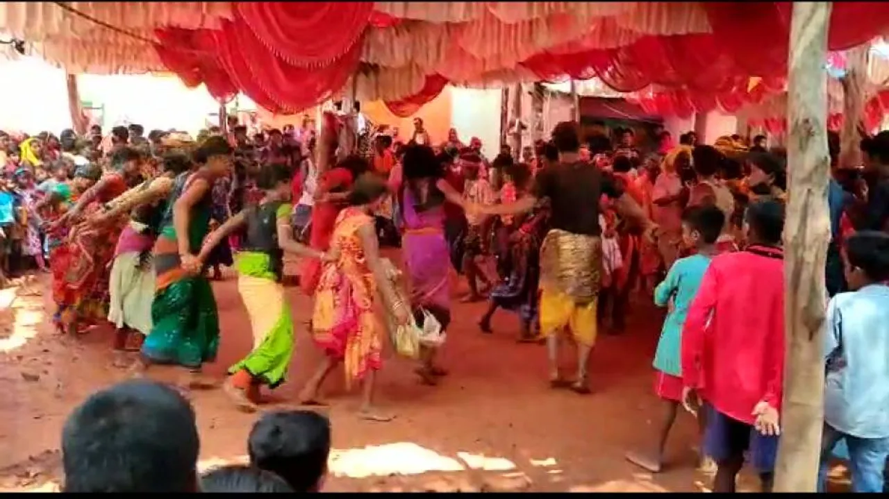 Covid Guidelines Flouted During Yatra In Odisha’s Nabarangpur