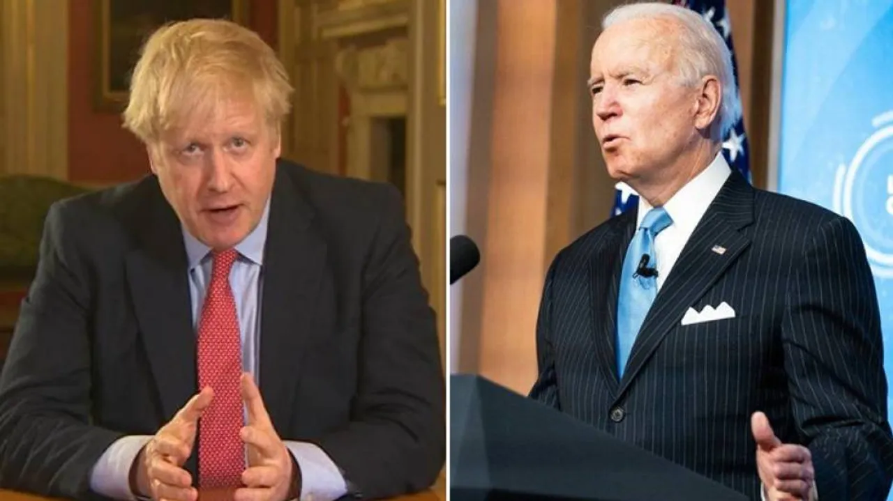 Boris Johnson, Joe Biden To Hold First In-Person Meeting