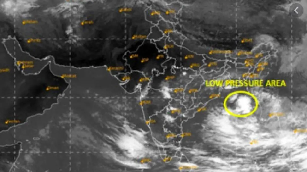 Low Pressure To Become More Marked In 24 Hours; IMD Issues Red Warning For Odisha Districts