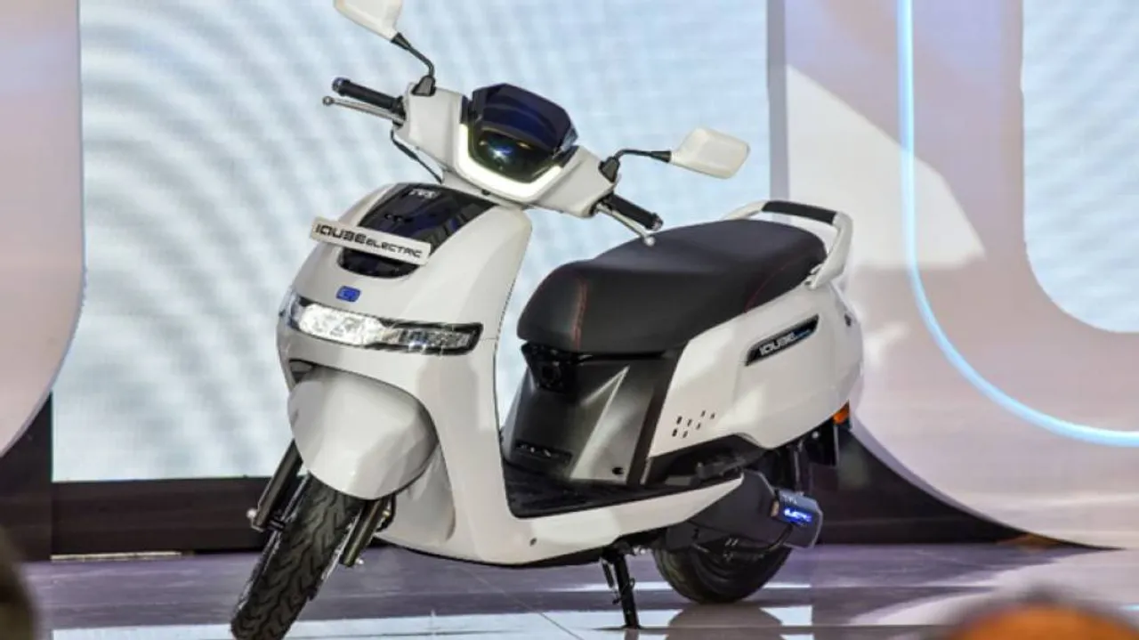 TVS Electric Scooter iQube Launched, Priced At 1.15 Lakh In Chennai