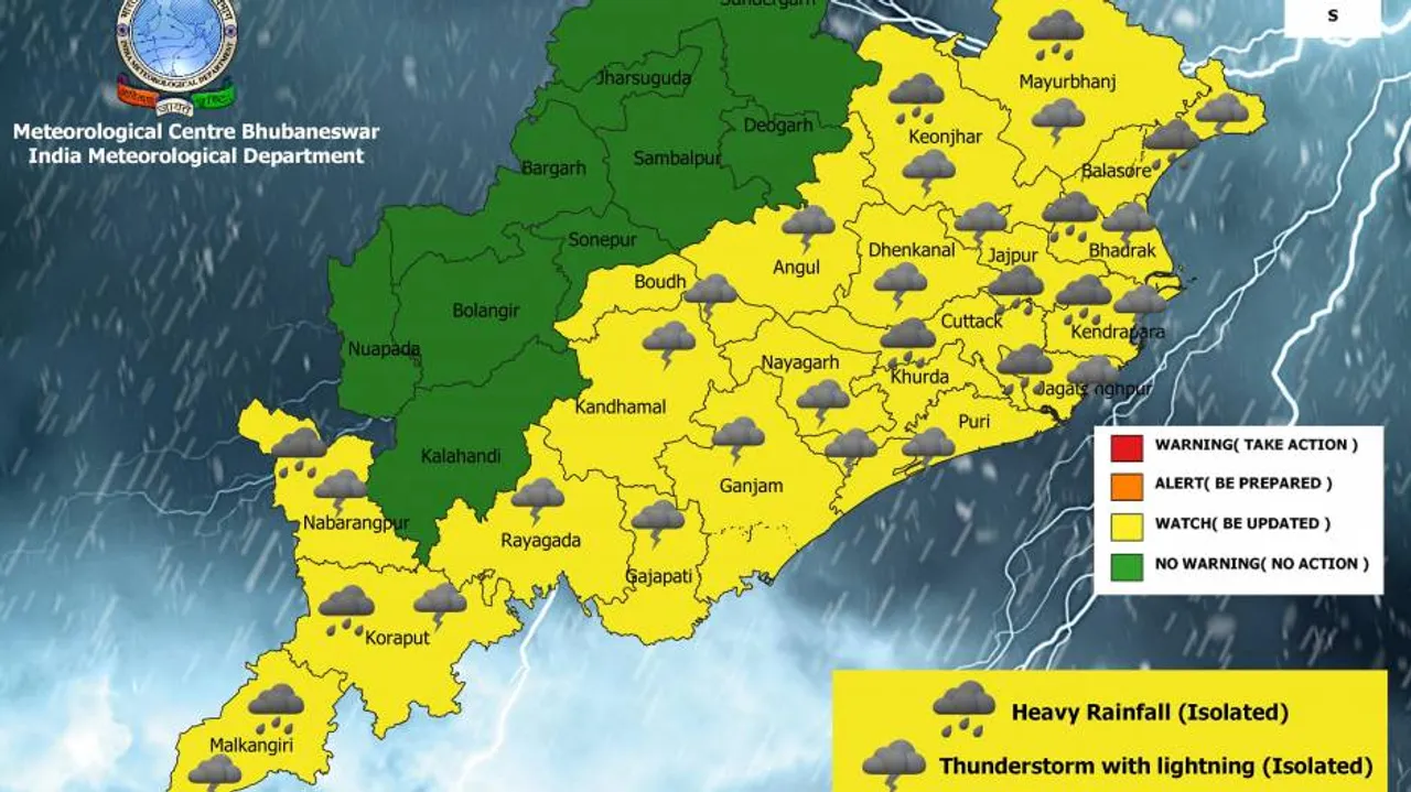 Odisha To Experience Heavy Rain From Next Week, Predicts IMD