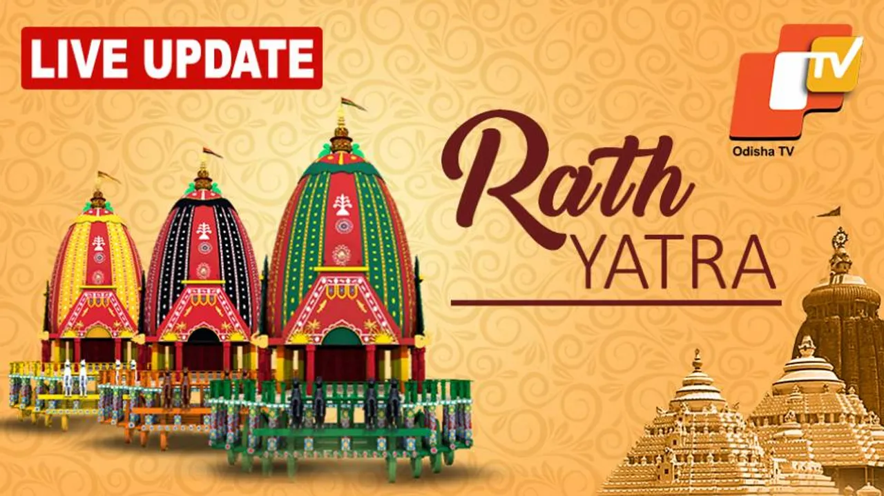 LIVE Updates on Puri Rath Yatra 2021: Holy Trinity To Move To Adapa Mandap In Puri Today
