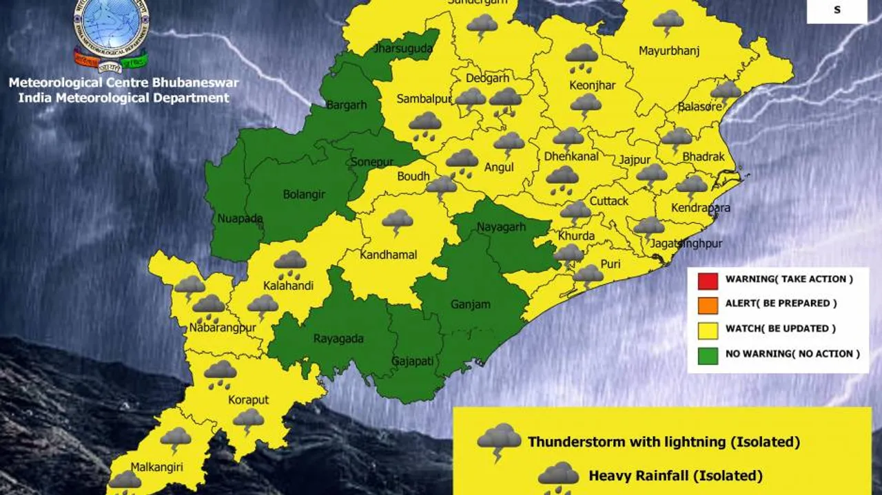 Odisha Weather Update: IMD Predicts Heavy Rainfall In Next 48 Hours