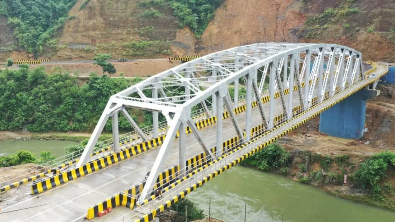 Rourkela Steel Plant Supplies Steel For Makru Bridge Of Manipur