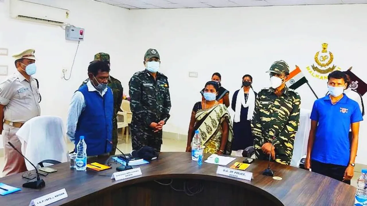 Three Maoist Ultras Surrender Before Odisha Police Owing To Covid Fear