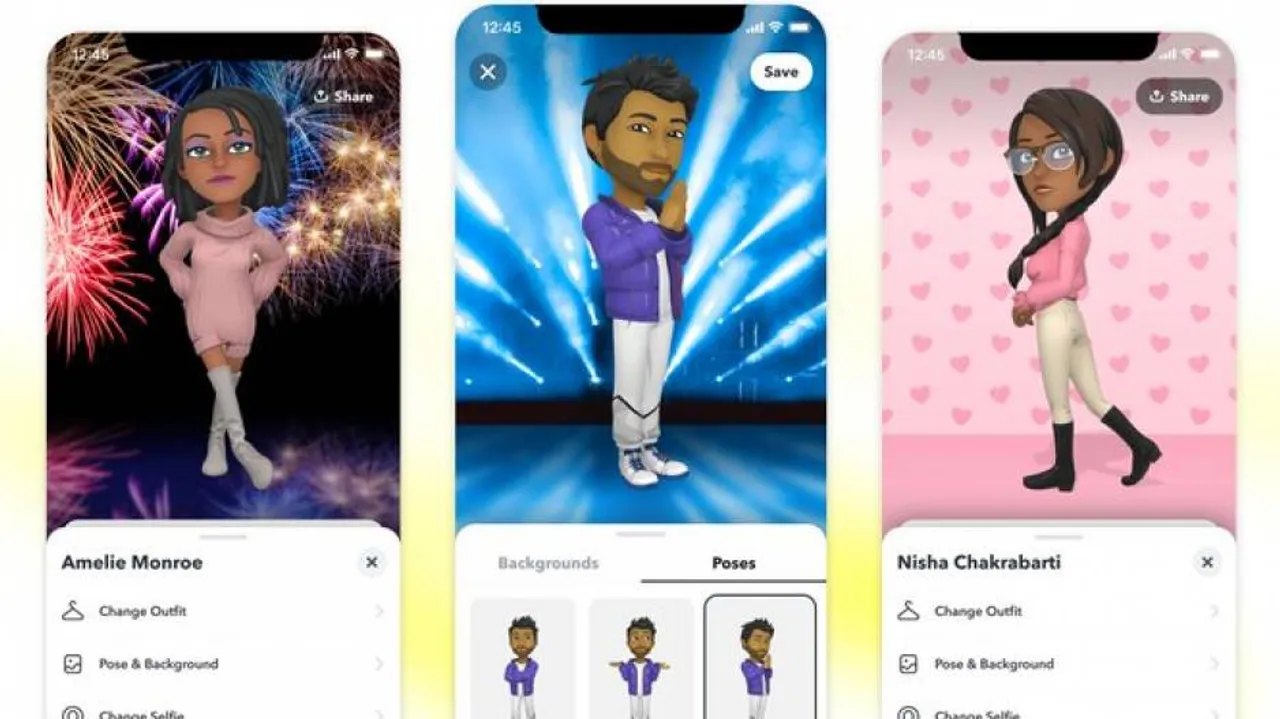 Snapchat Will Allow Putting Bitmoji 3D On Profile