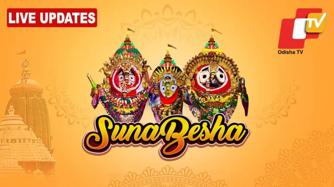 Suna Besha 2021 Live Updates from Puri: Gods Take Golden Makeover