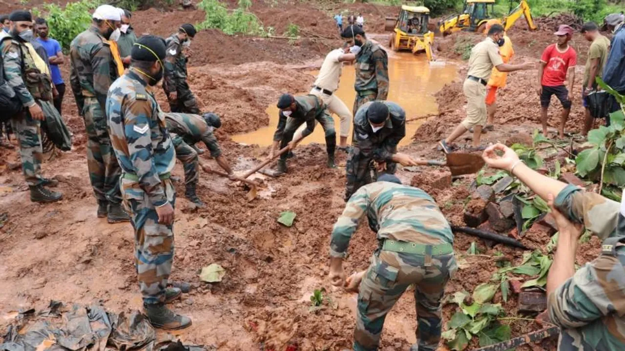Disasters In Maharashtra: 112 Dead In Rain Fury As Landslides And Floods Leave Trail Of Destruction