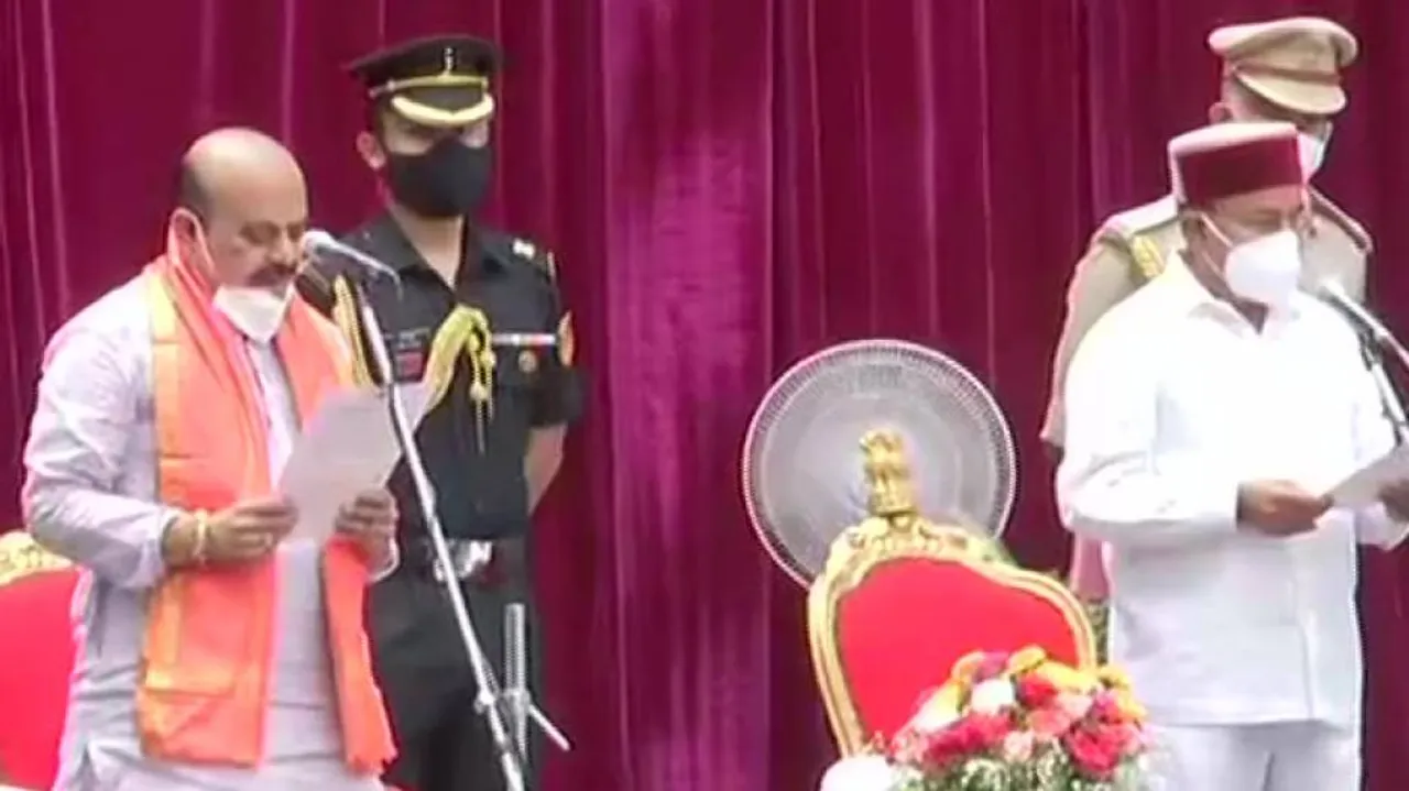 Basavaraj Bommai Takes Oath As Chief Minister Of Karnataka