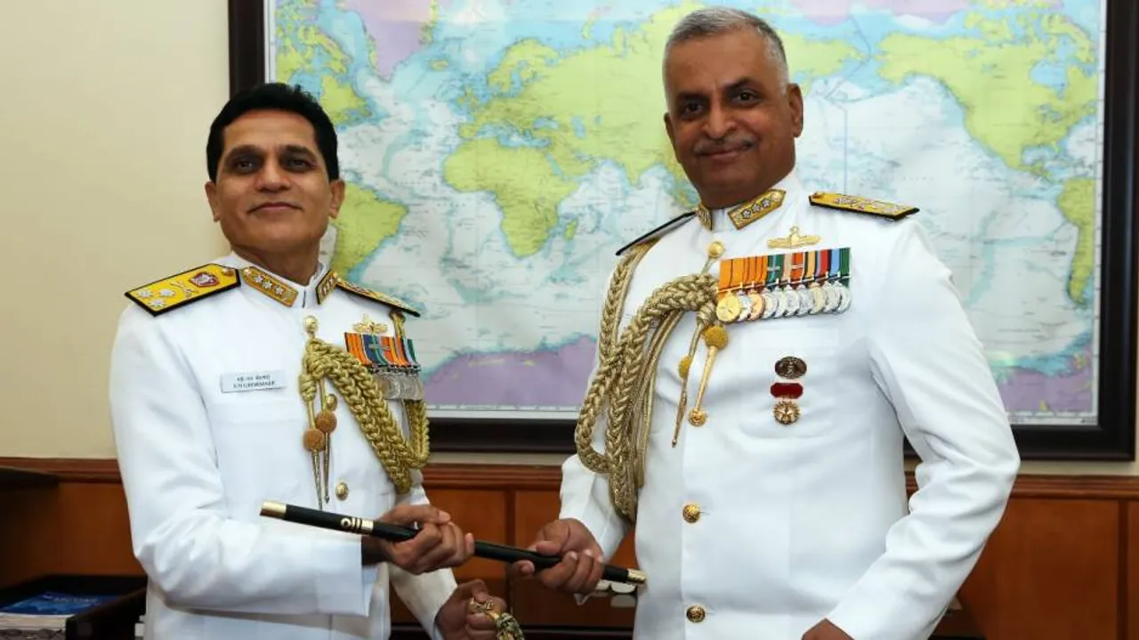 Vice Admiral Ghormade Takes Charge As Navy Vice Chief