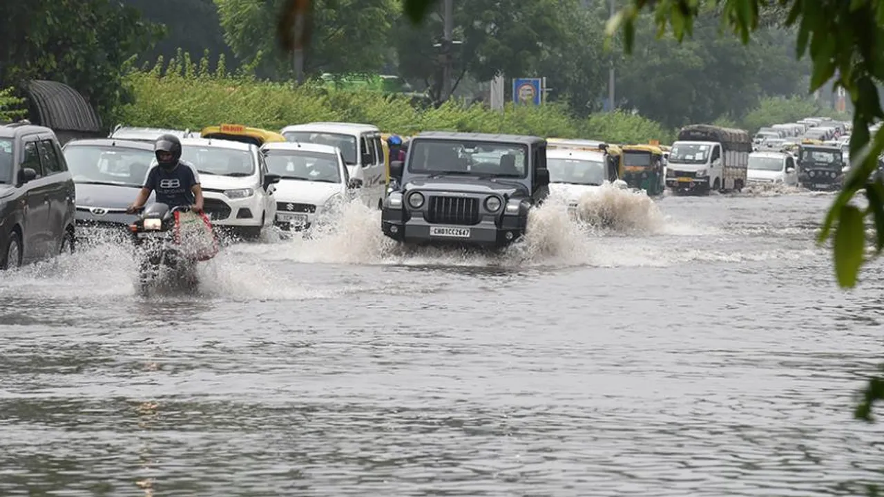 Rain in Delhi