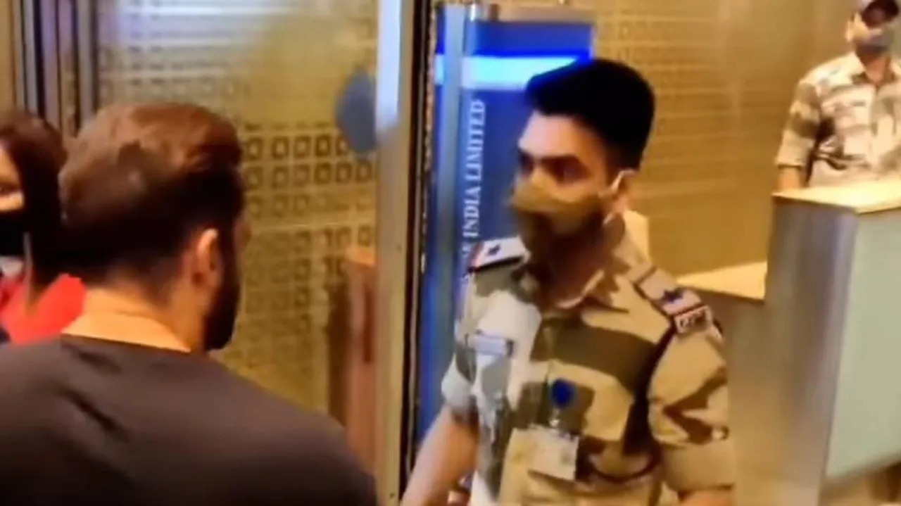 Odisha 'Real Hero' CISF Cop Stops Salman Khan For Security Check At Airport, Wins Hearts 