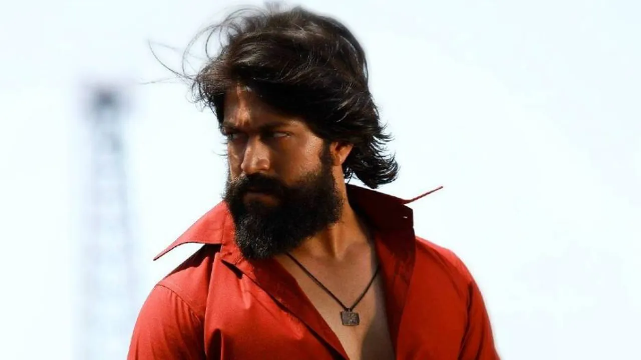 Yash Poses In 'Wild' Rocky Bhai Look In Mumbai