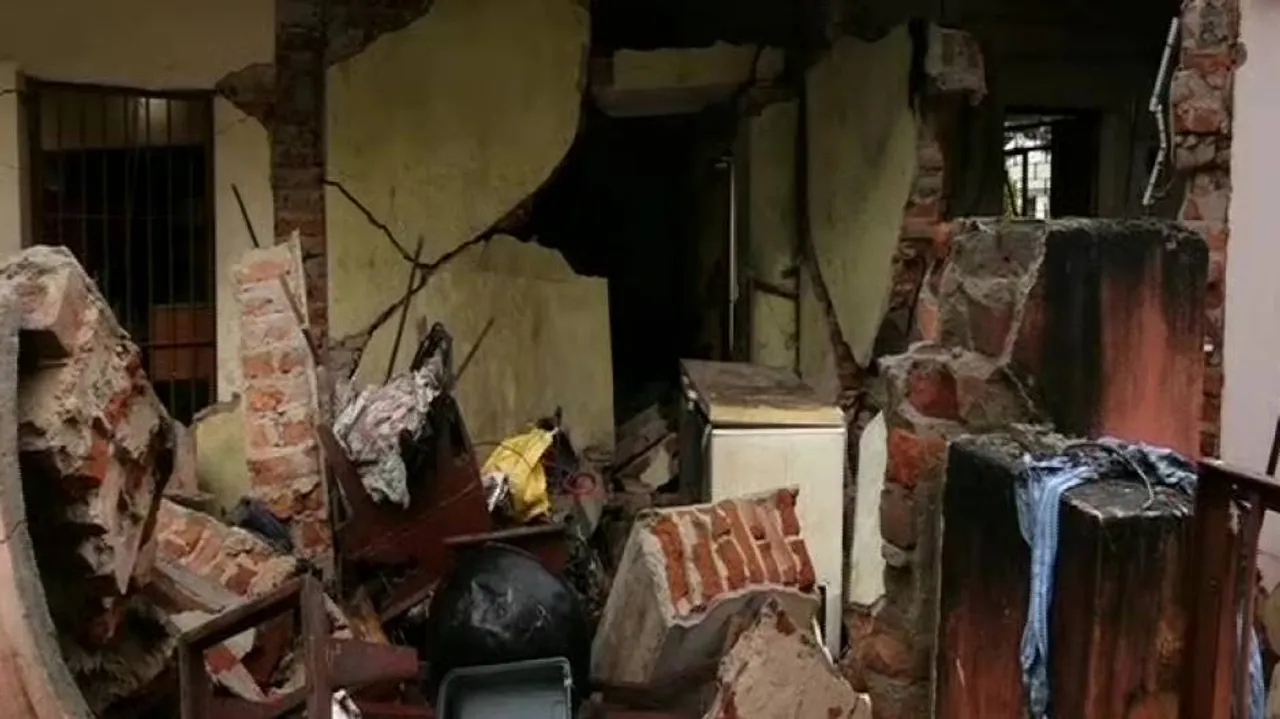 Blast Renders Puri Balanga Police Station Into Rubble