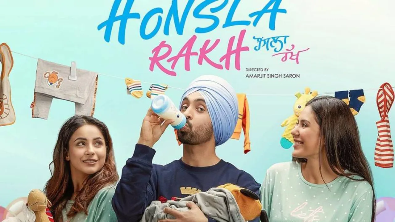 Shehnaaz Gill, Diljit Dosanjh, Sonam Bajwa