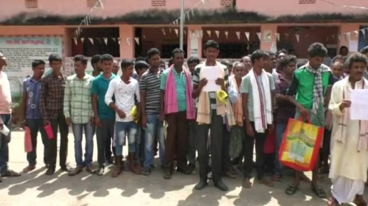 MGNREGA Workers Protest