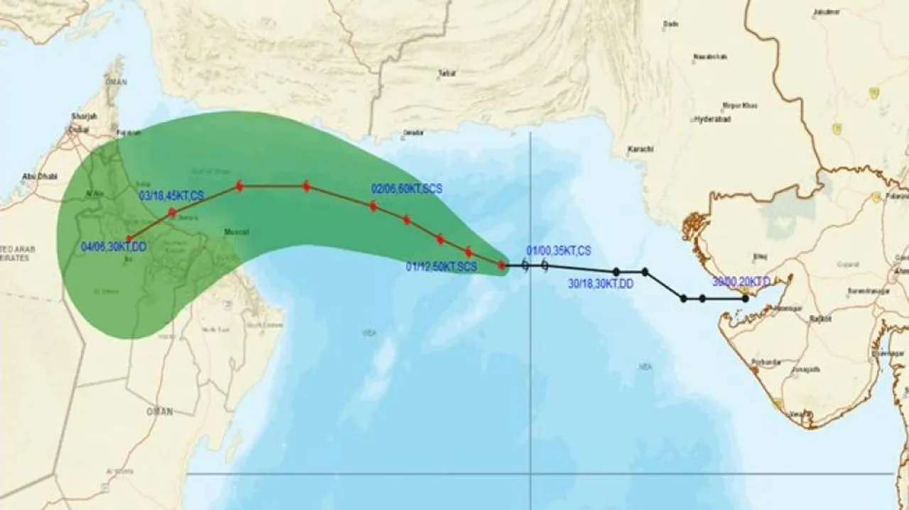 Deep Depression Intensifies Into Cyclone Shaheen
