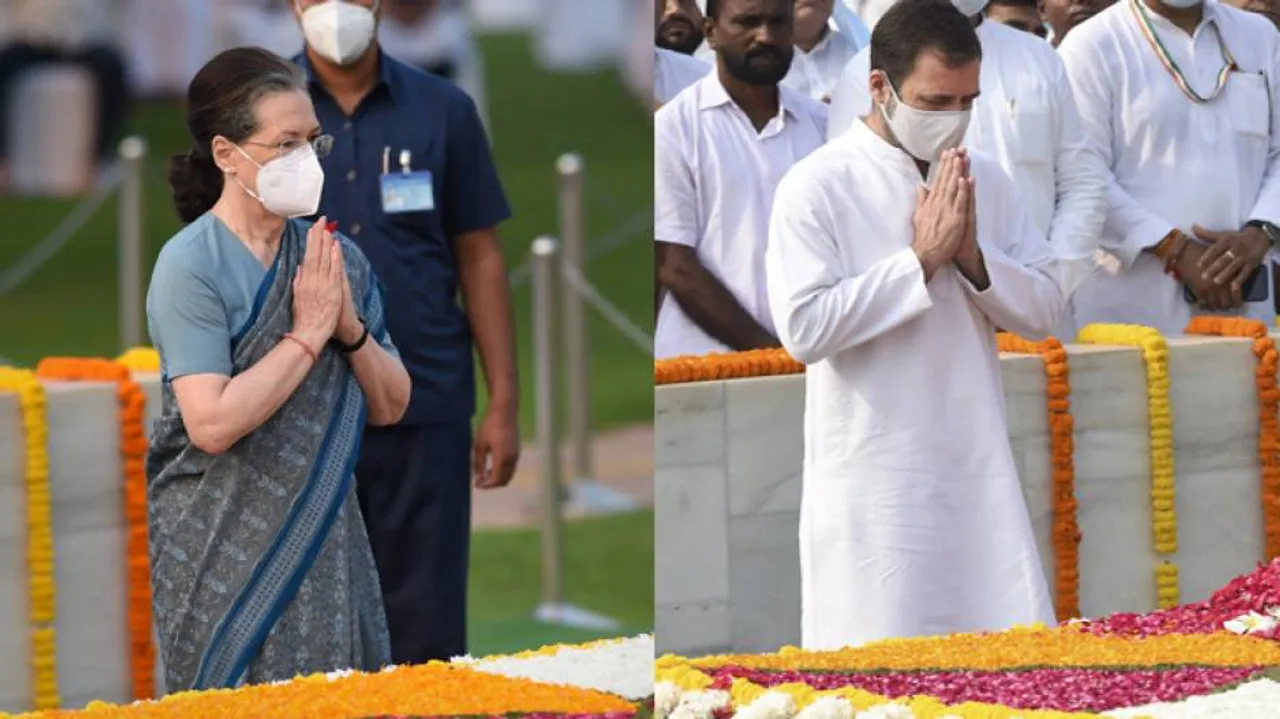 Sonia Gandhi and Rahul Gandhi