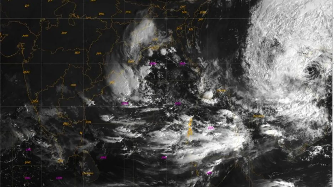 Low Pressure Over Bay of Bengal