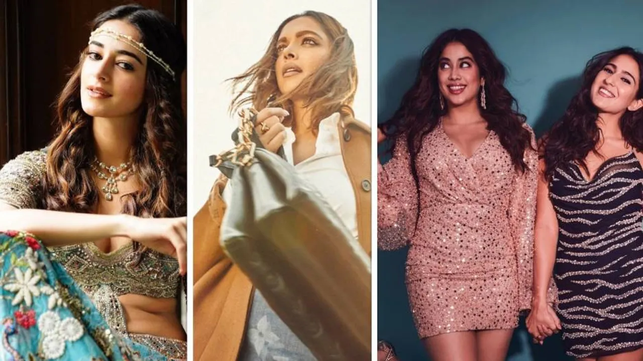 Ananya Panday, Deepika Padukone, Janhvi Kapoor, Sara Ali Khan
