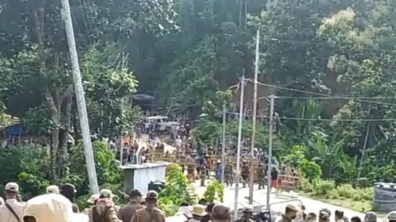 Assam-Mizoram Border