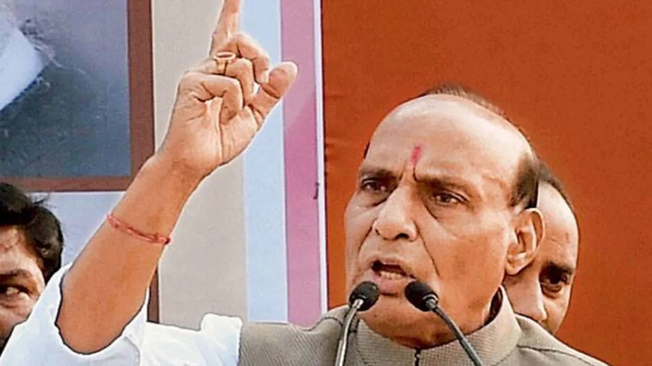 Defence Minister Rajnath Singh