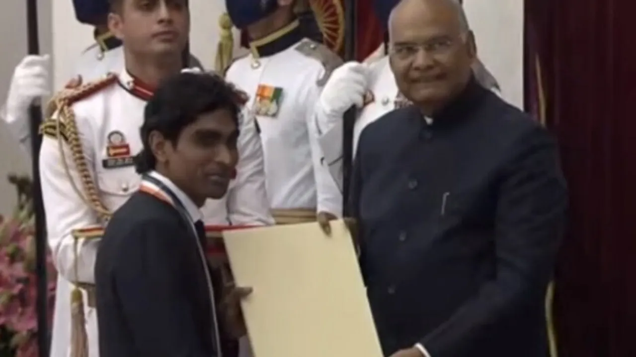 Odisha's Pramod Bhagat Conferred With Khel Ratna