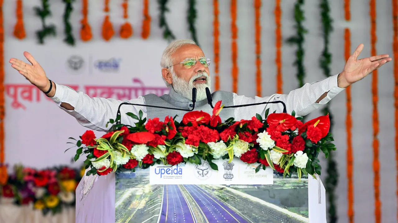PM Modi Inaugurates Purvanchal Expressway