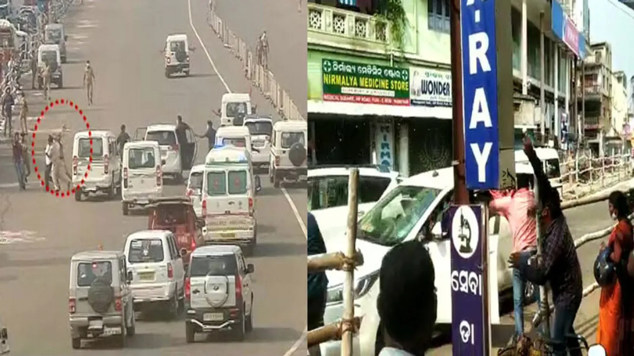 Eggs Hurled, Black Flags Shown To Odisha CM Naveen’s Carcade During Puri Visit