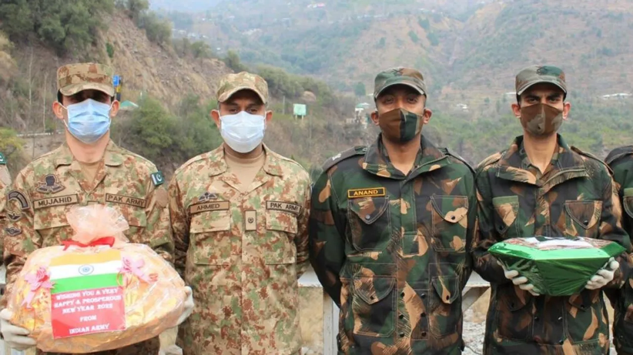 Pak Troops Exchange Sweets Along Loc In J&K's Poonch On New Year