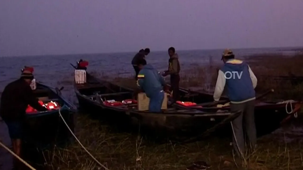Annual Bird Census In Hirakud
