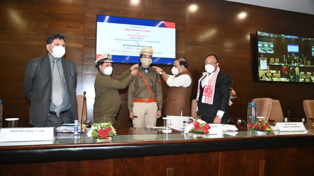 Assam Govt Appoints Olympic Medallist Lovlina Borgohain As Dy SP
