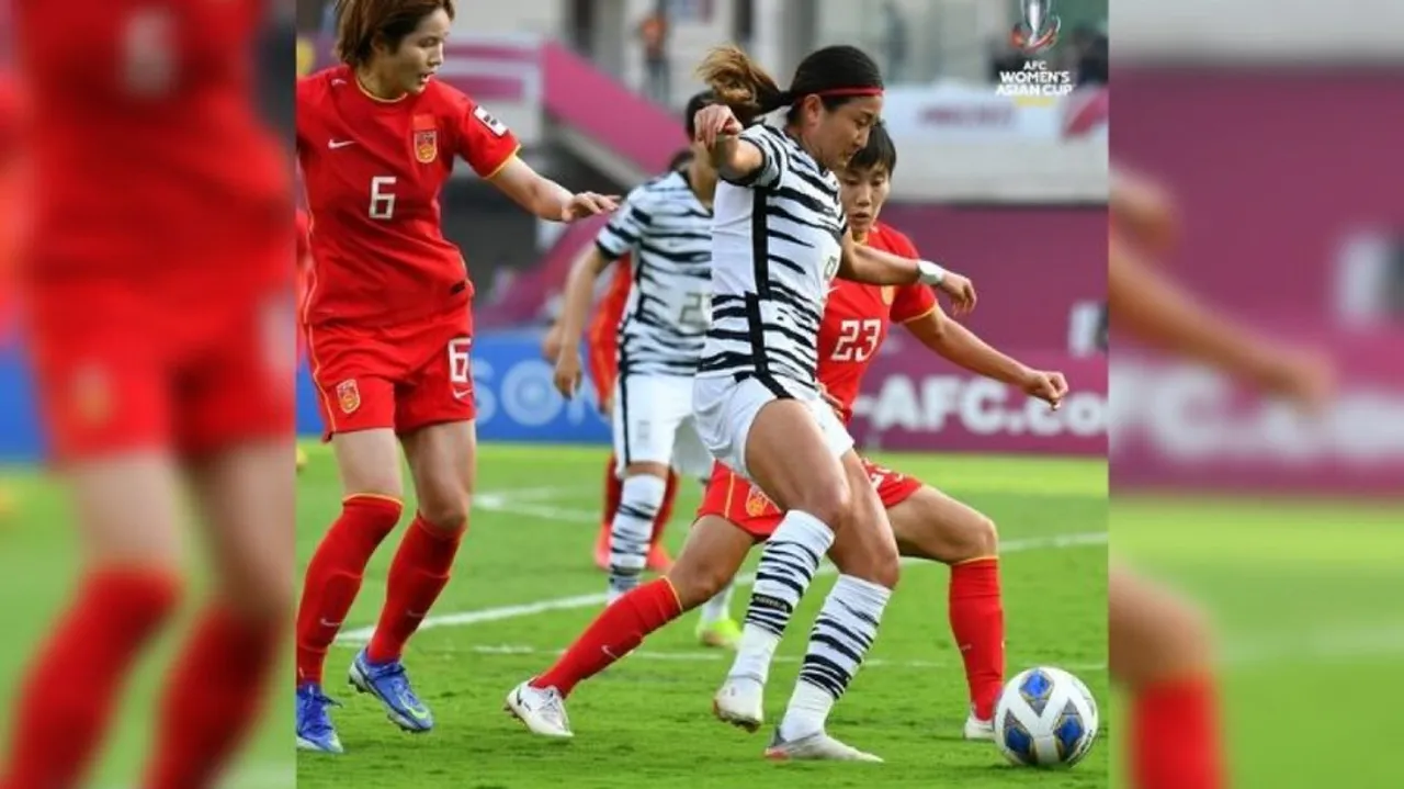 china-beat-korea-3-2-in-dramatic-final-clinch-afc-women-s-asian-cup-title-for-9th-time