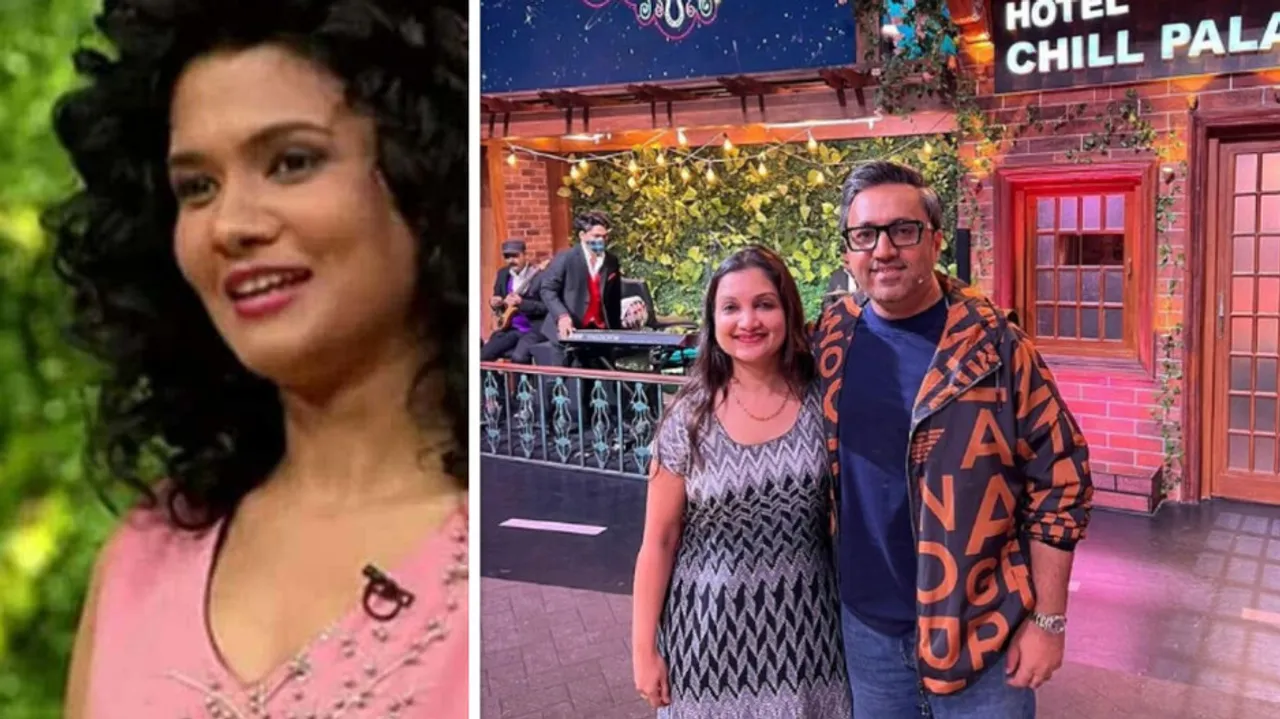 Shark Tank India contestant Niti, Ashneer Grover with wife Madhuri