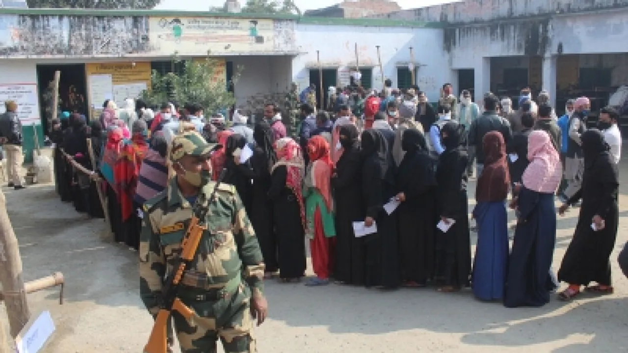 Voter Turnout At 3 PM: UP 51.93%, Uttarakhand 49.24% & Goa 60.18%