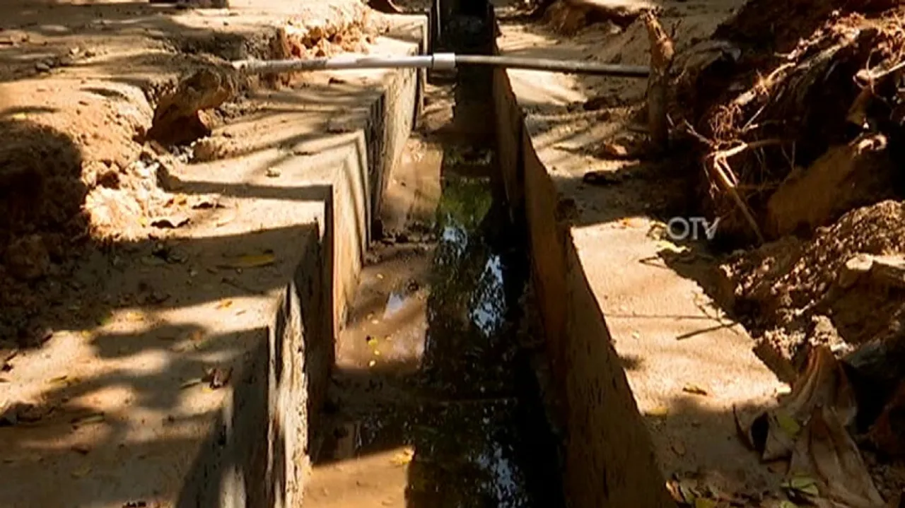 Drain At CDA In Cuttack