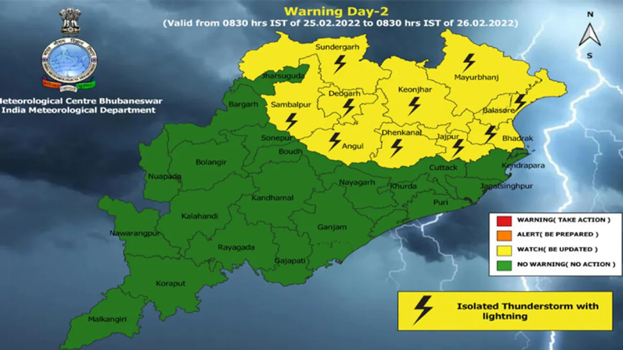 Rain, Thunderstorm At Several Odisha Districts In 24 Hours; Check Latest IMD Weather Update