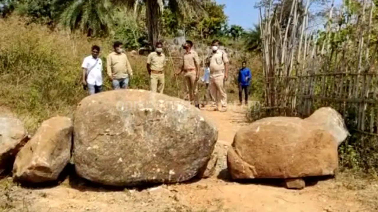 Upset Over Defeat, Sarpanch Candidate Cuts Off Road In Gajapati