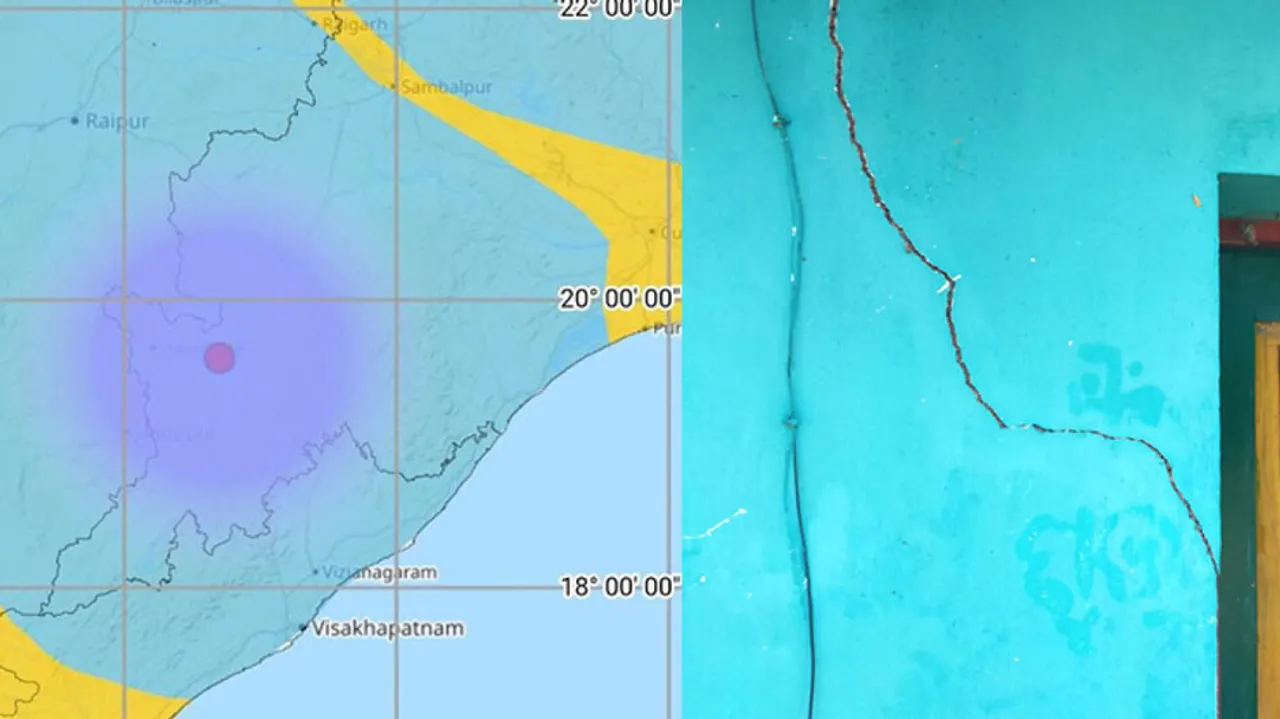 Mild Earthquake Jolts Twin Odisha Districts