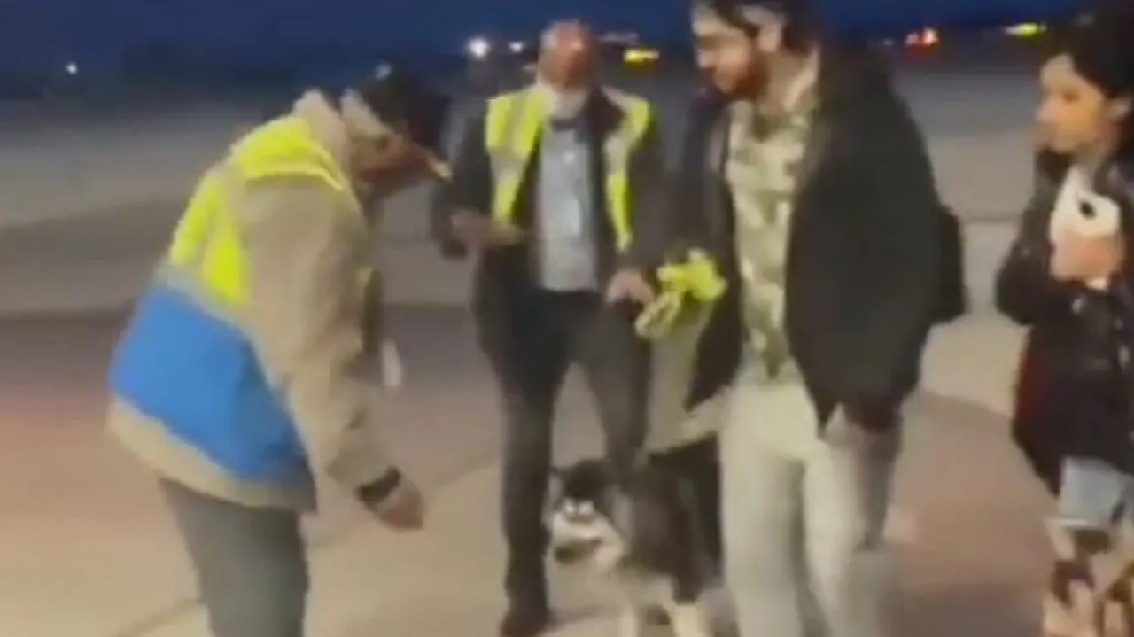 Indian Nationals Evacuated from Ukraine Bring Pet Dogs