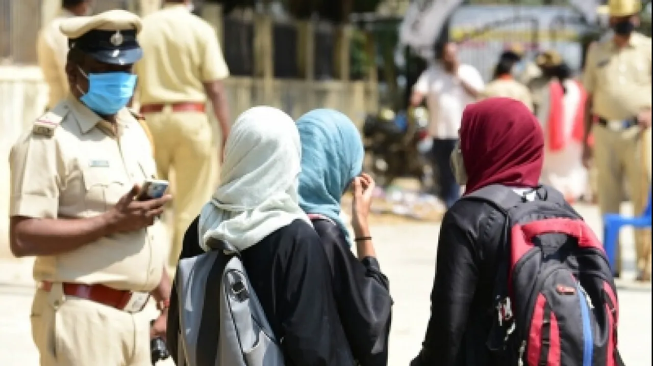 Hijab Row Leads To Confrontation Between Two Karnataka Colleges