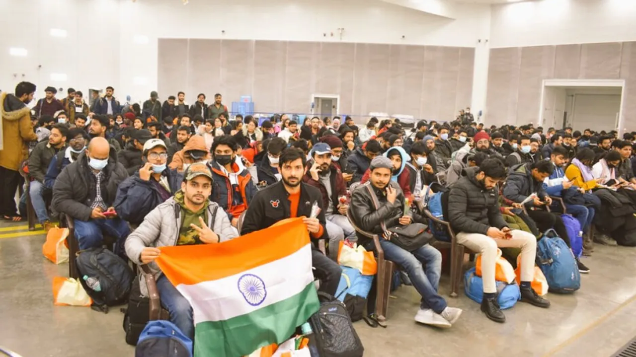 AirAsia India Flight Carrying 170 Indian Evacuees From Ukraine Lands At Delhi