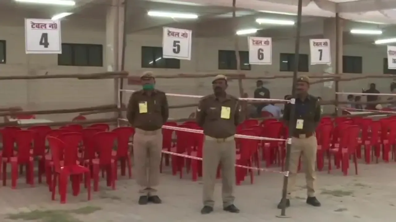 Counting Of Votes Kick-Off In UP Amid High Security