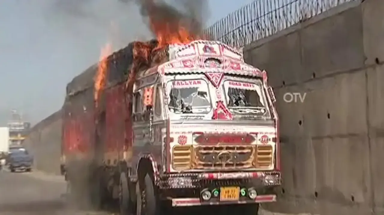 Truck Runs Over Man In Sambalpur