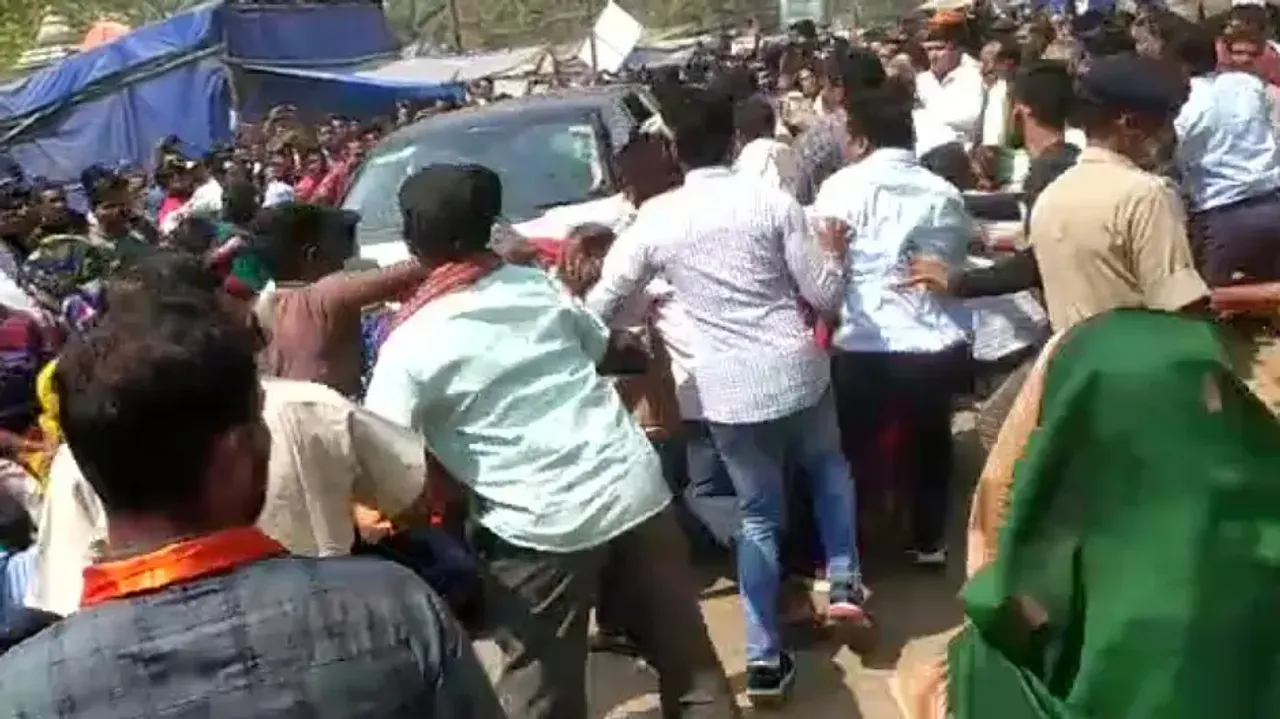 Chilika MLA Rams Vehicle Into Crowd
