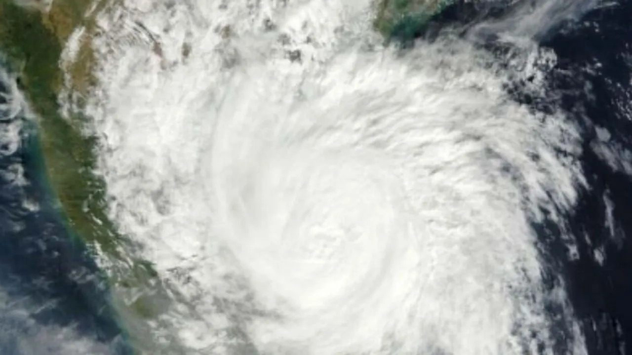 Cyclonic Storm Formed Over Bay of Bengal