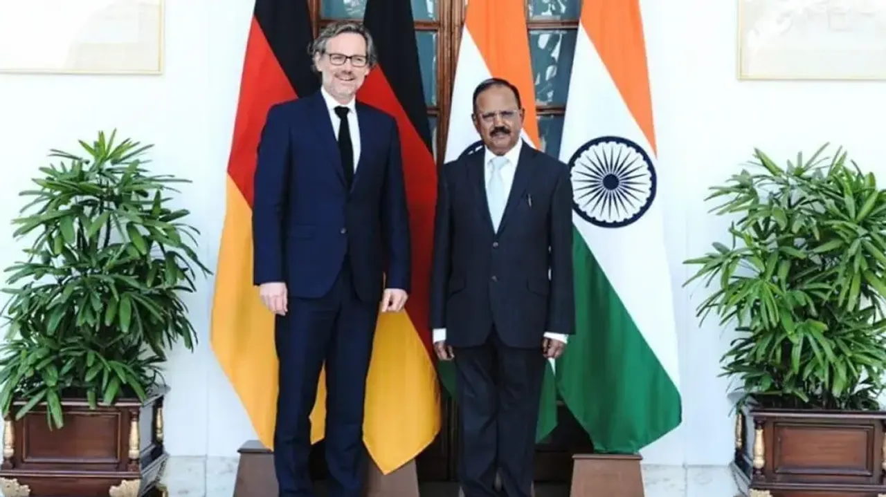 NSA Doval Holds Talks With German Security And Foreign Policy Adviser