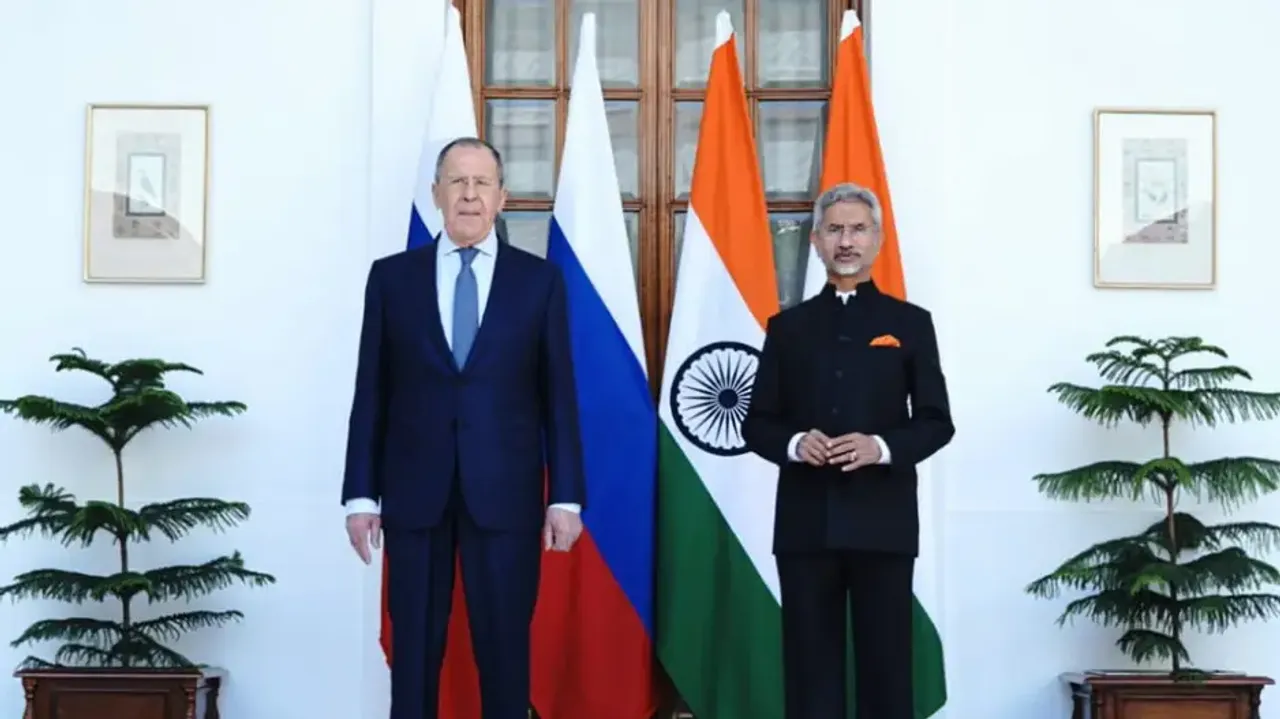 EAM Jaishankar and Russian Foreign Minister Lavrov