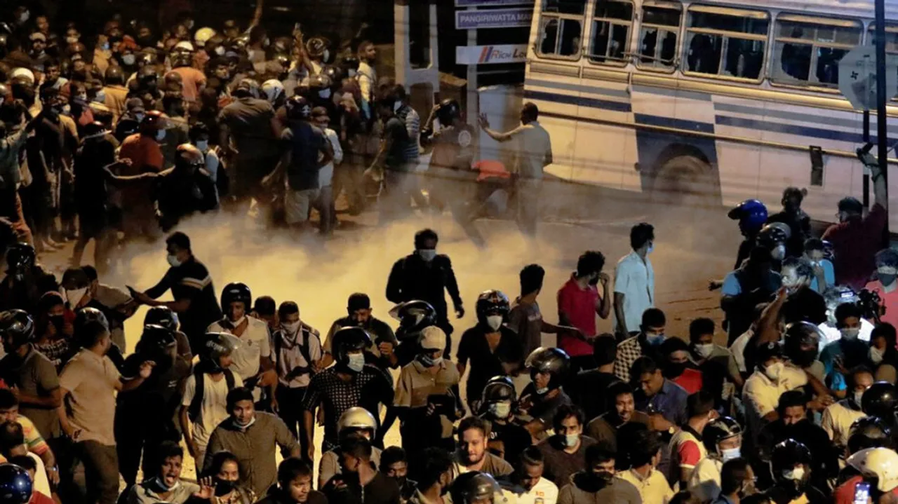 Sri Lanka protests 