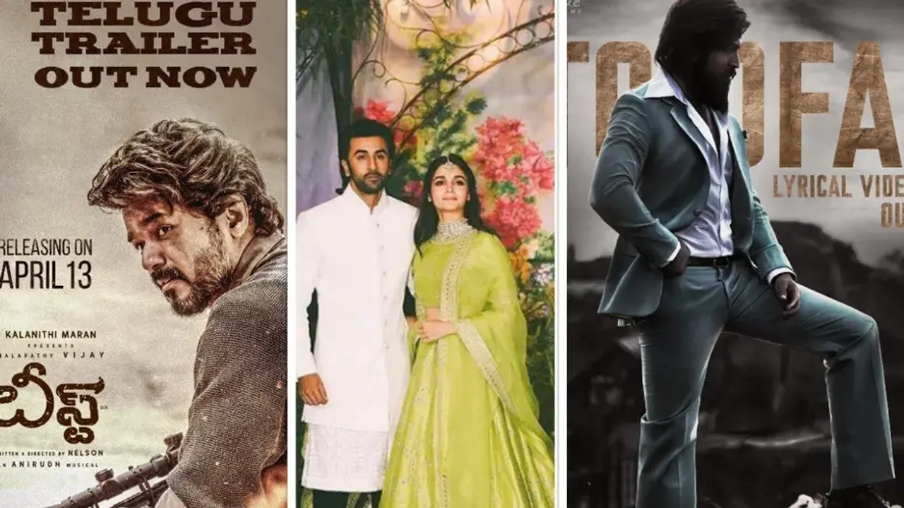 Beast, Ranbir Alia, KGF 2